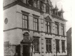 05__Triererstr__Obere__Bahnhofstr Rathaus 1920